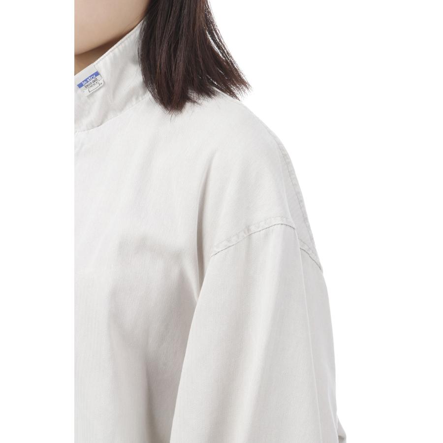 【in・stru(men-tal).】WS COTTON HERRINGBONE SUNFADED JACKET-IVORY(I17BL251) MIHARA YASUHIRO -Women(ミハラ ヤスヒロ) |  | 07