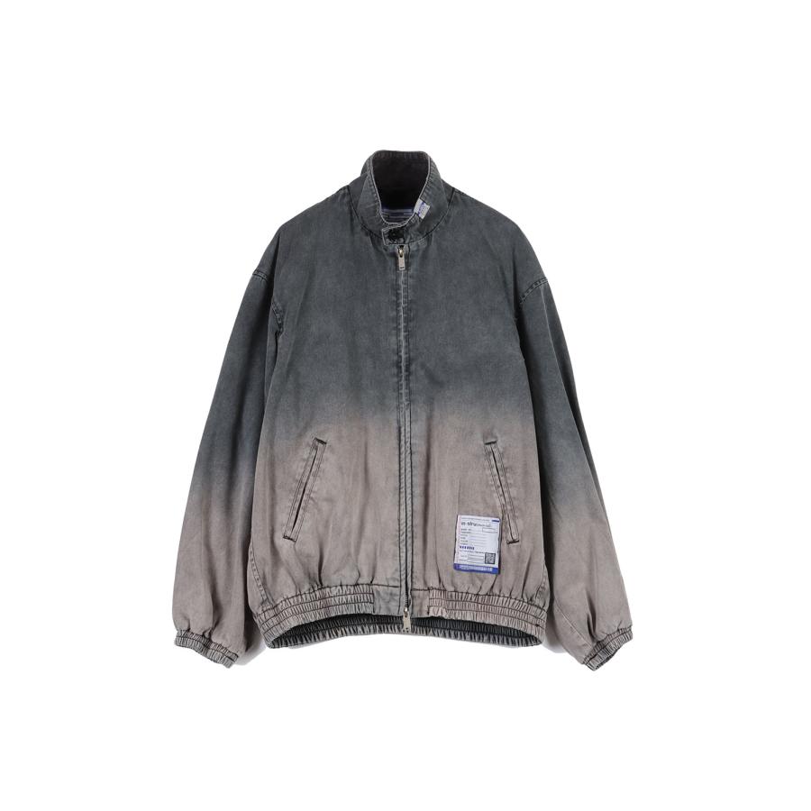 【in・stru(men-tal).】WS COTTON HERRINGBONE SUNFADED JACKET-BLACK(I17BL251) MIHARA YASUHIRO -Women(ミハラ ヤスヒロ) | 