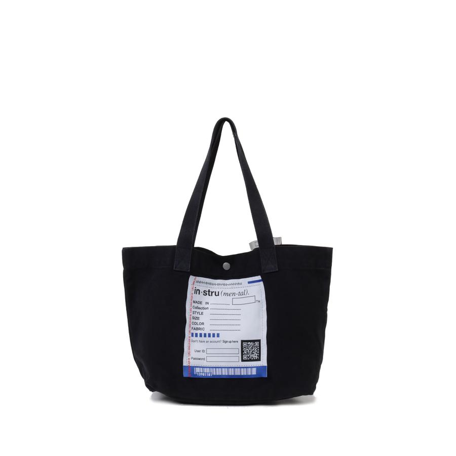 【in・stru(men-tal).】COTTON CANVAS TOTE BAG MINI-BLACK(I17BG702) MIHARA YASUHIRO -Women(ミハラ ヤスヒロ) |  | 01