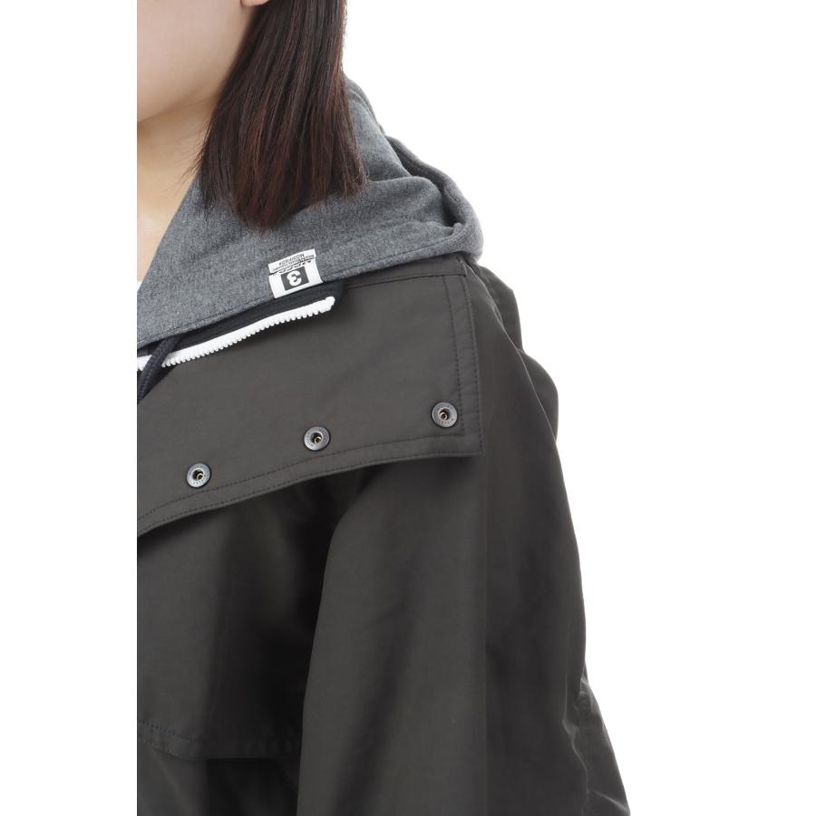THREE LAYERED BONBER JACKET - BLACK (K17BL331) MIHARA YASUHIRO -Women(ミハラ ヤスヒロ) |  | 08