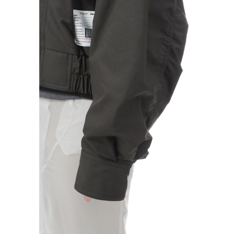 THREE LAYERED BONBER JACKET - BLACK (K17BL331) MIHARA YASUHIRO -Women(ミハラ ヤスヒロ) |  | 09