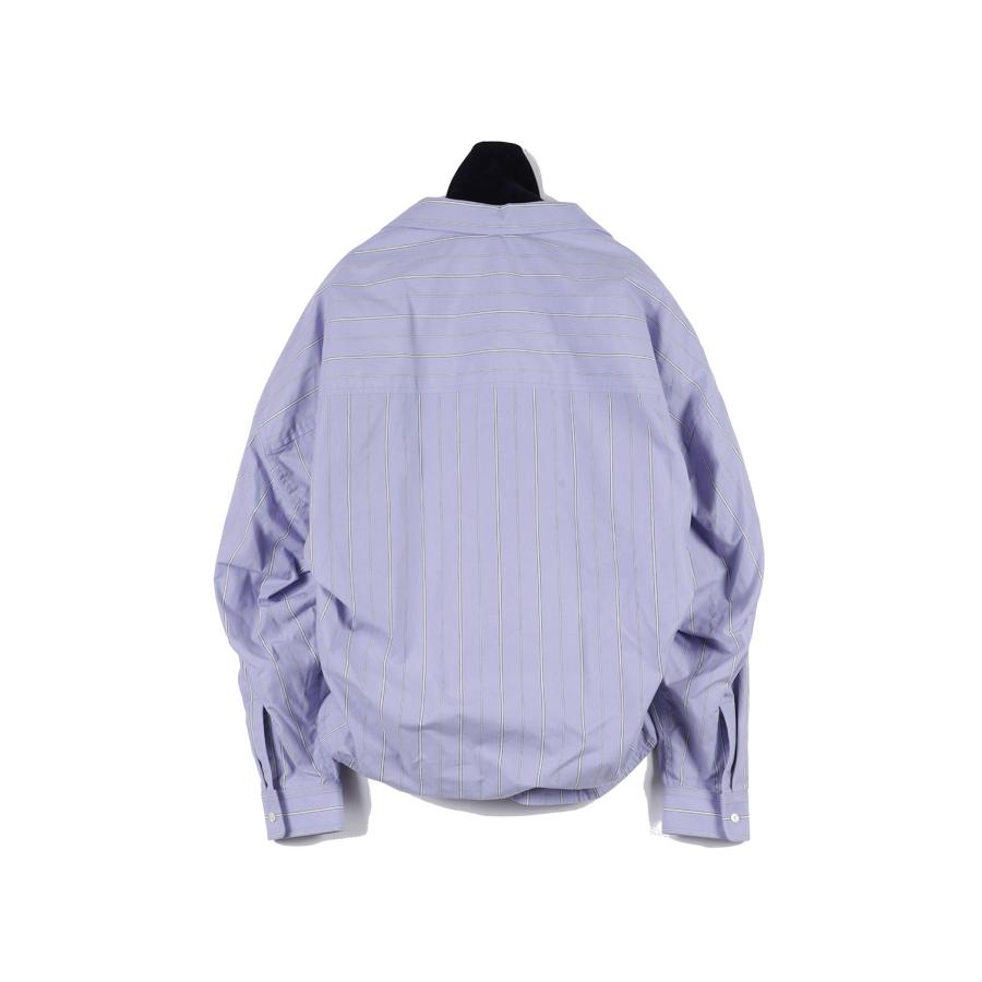 LAYERED STRIPE SHIRTS - BLUE (B17SH221) MIHARA YASUHIRO -Women(ミハラ ヤスヒロ) |  | 01