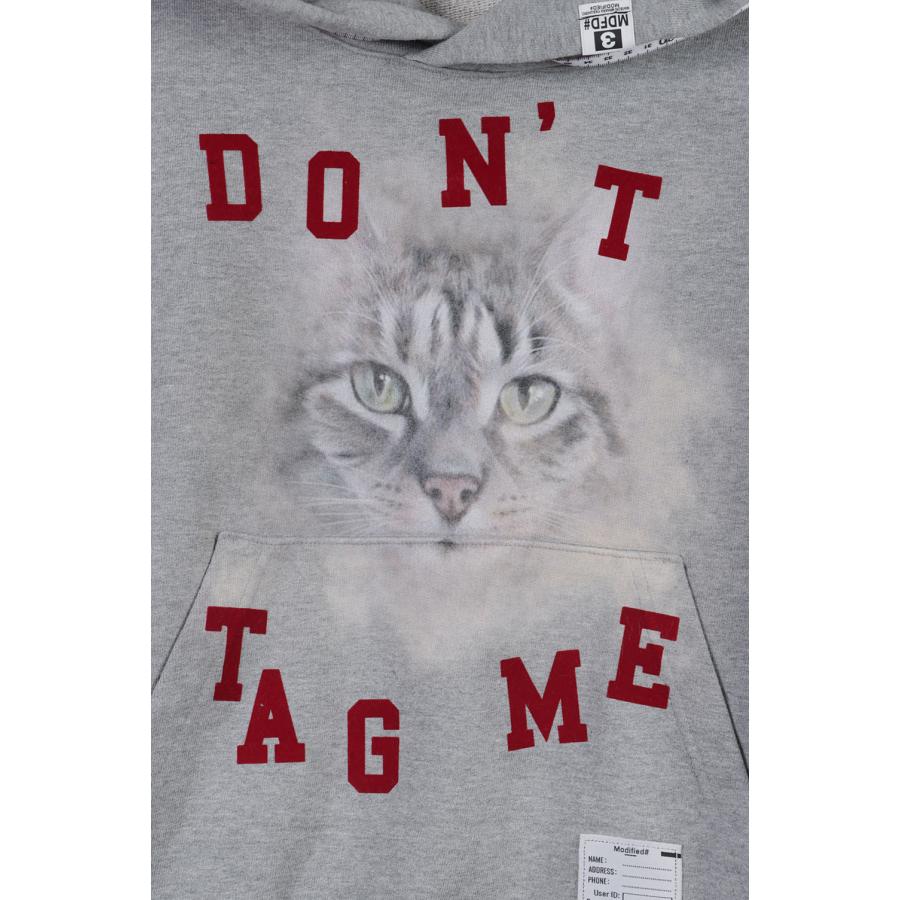 CAT PRINTED HOODIE - GRAY (K17HD741) MIHARA YASUHIRO -Women(ミハラ ヤスヒロ) |  | 02