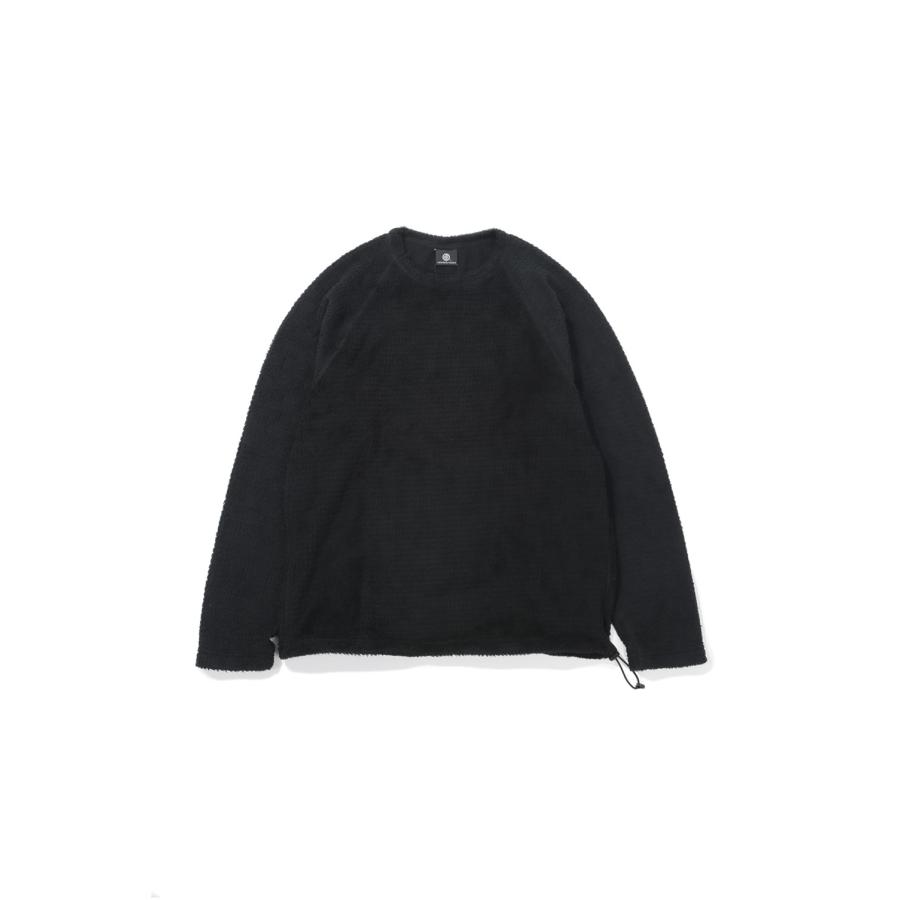 MOUT LOW LOFT CREW NECK - Black (MT2009) MOUT RECON TAILOR(マウトリーコンテイラー) | 