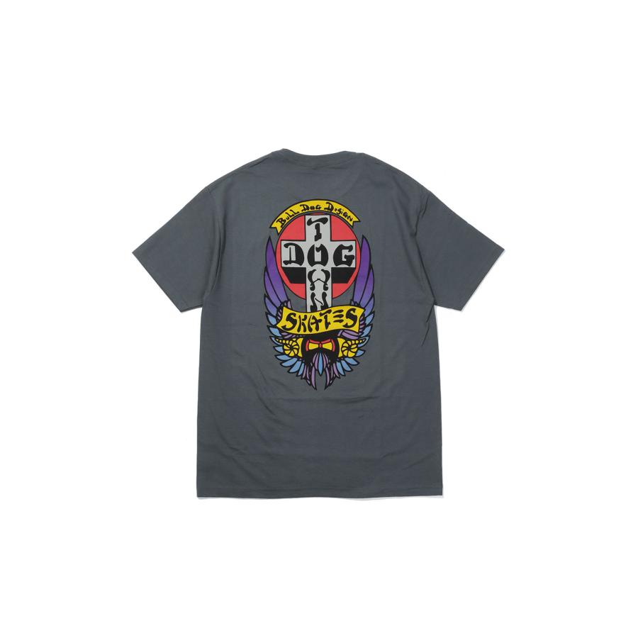 Dogtown Bull Dog OG 70s T-Shirt / CHARCOAL (2SSDOOGBDBYG) DOG TOWN(ドッグタウン) | 