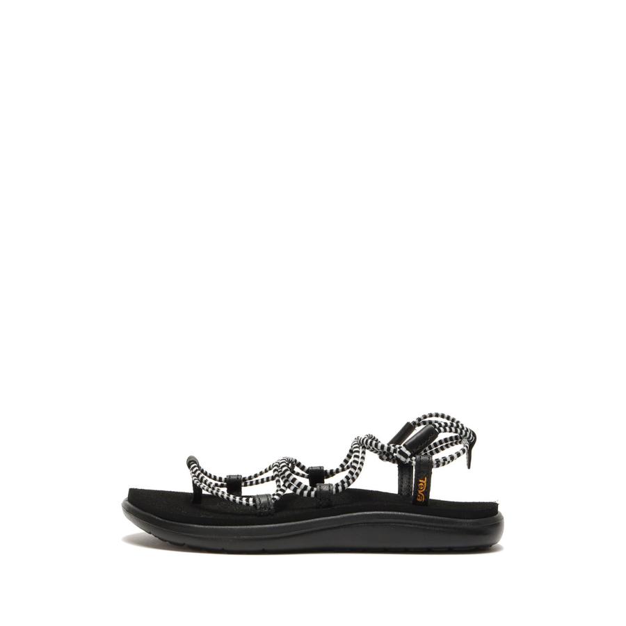 Voya Infinity Stripe - BLACK/BRIGHT WHITE (1106866) (~25cm) Teva -Women-(テバ) | 