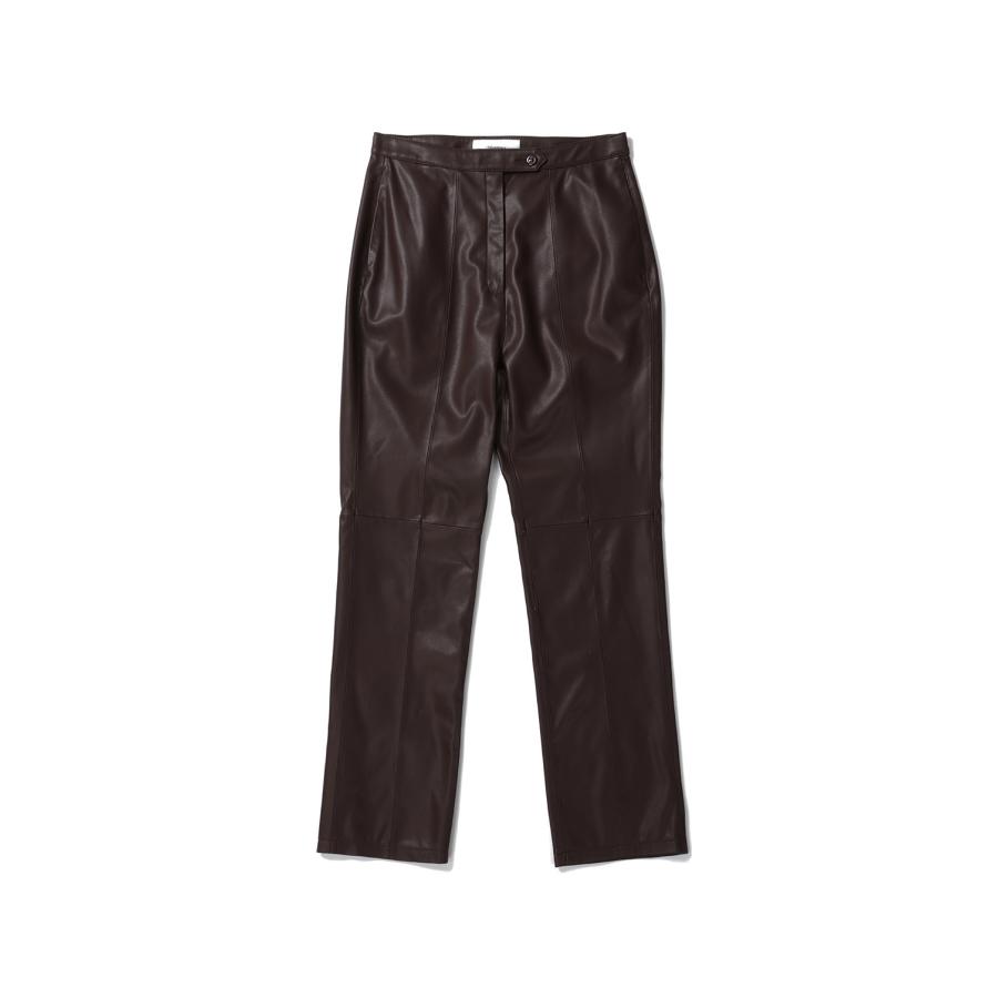Ecoleather Pants -DARK BROWN (12020716) Todayful(トゥデイフル) | TODAYFUL