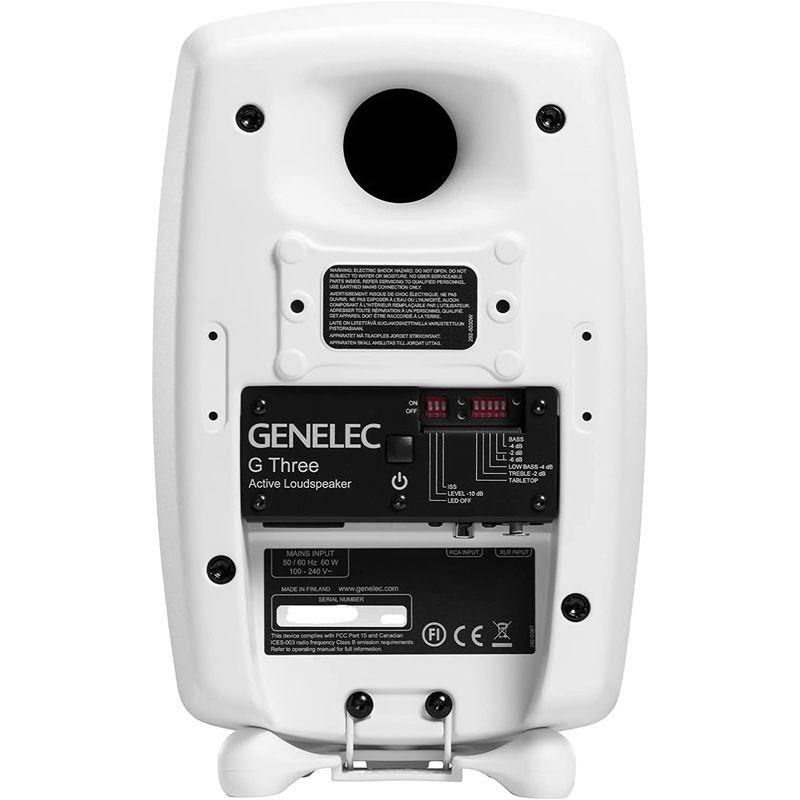大人気 Genelec ジェネレック G Three アクティブスピーカー (1本) (ホワイト) モニタースピーカー 【BCD1562194820】(54838円)