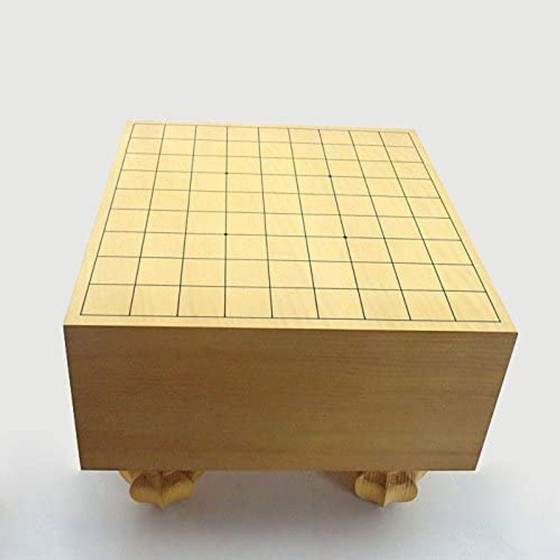 堂々の将棋盤セット 常識を破った環境にやさしいエコ足付将棋盤５寸と木製特選将棋駒 常識を破った環境にやさしいエコ足付将棋盤５寸と木製特選将棋駒
