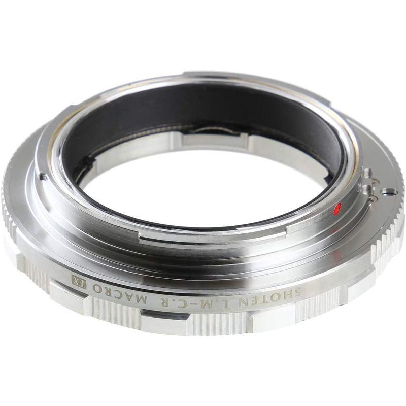 SHOTEN マウントアダプター LM-CR M (EX) (S) (ライカMマウントレンズ → キヤノンRFマウント変換) ヘリコイド付き マウントアダプター LM CR EX ライカMマウントレンズ キヤノンRFマウント変換 ヘリコイド付き SHOTEN レンズなしレリーズ