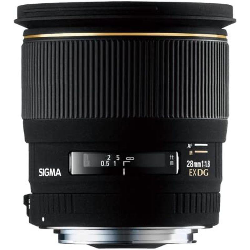 【国産】 SIGMA 単焦点広角レンズ 28mm F1.8 EX DG ASPHERICAL MACRO キヤノン用 フルサイズ対応 【VQL1295480858】(45476円)
