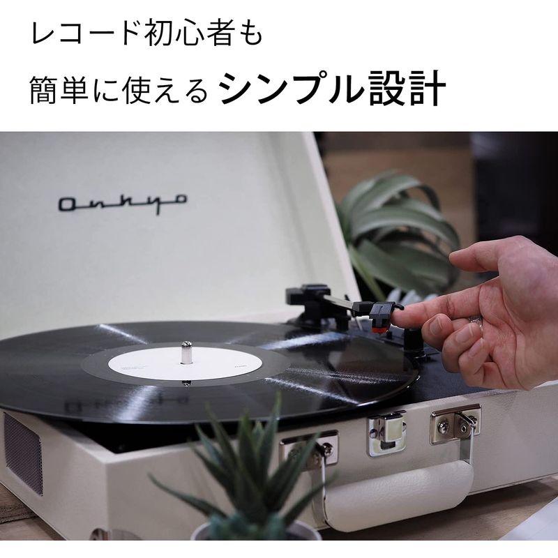 ONKYO レコードプレーヤー Bluetooth対応/ステレオスピーカー内蔵 ソニックブルー OCP-01(LB) レコードプレーヤー Bluetooth対応/ステレオスピーカー内蔵 ソニックブルー OCP LB