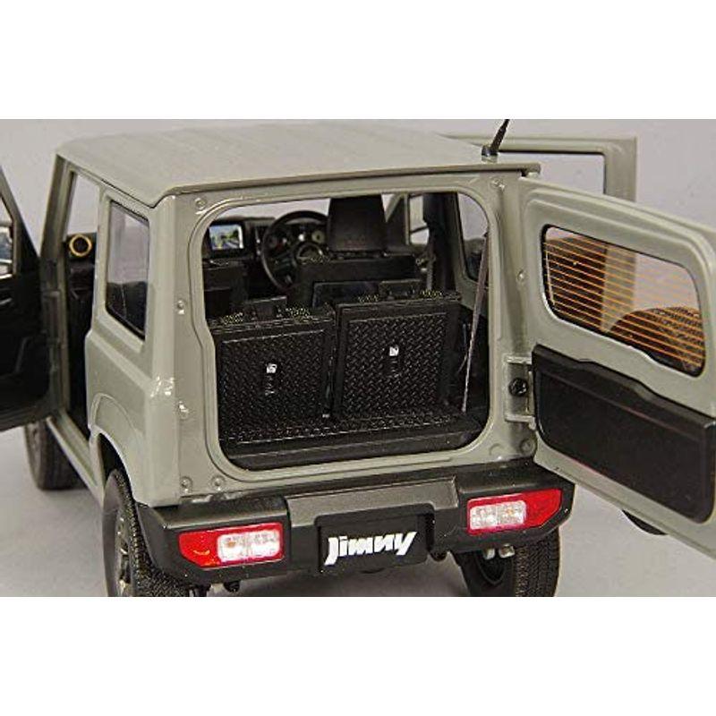 BM CREATIONS 1/18 スズキ ジムニー (JB64) ミディアムグレー 右ハンドル 日本仕様 660ccエンジン グレー B BM CREATIONS 1/18 スズキ ジムニー JB64 ミディアムグレー 右ハンドル 日本仕様 660ccエンジン グレー