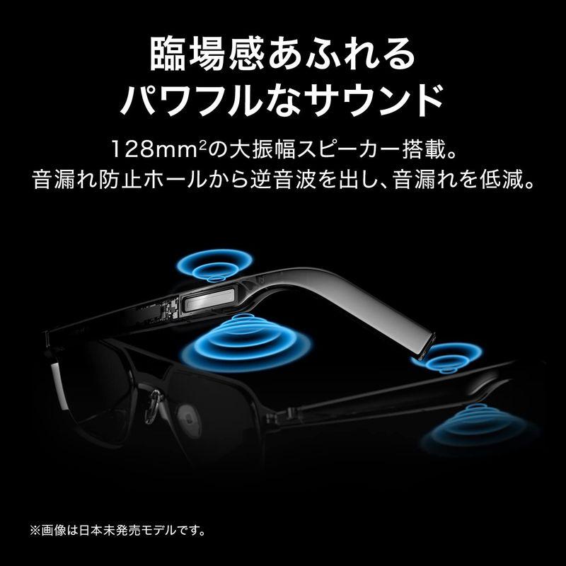 HUAWEI Eyewear ウェリントン型ハーフリム Bluetoothワイヤレススマートグラス レンズ交換可能 スマートコントロール マ スマートコントロール Eyewear ウェリントン型ハーフリム Bluetoothワイヤレススマートグラス レンズ交換可能