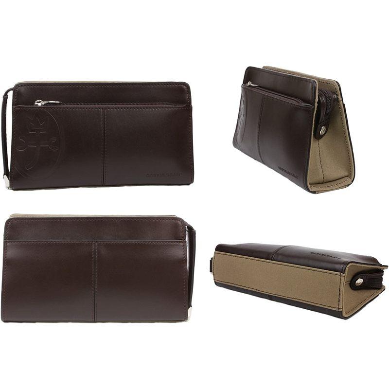 CASTELBAJAC(カステルバジャック) トリエ クラッチバッグ 164204-チャ CASTELBAJAC カステルバジャック トリエ クラッチバッグ チャ サイズ