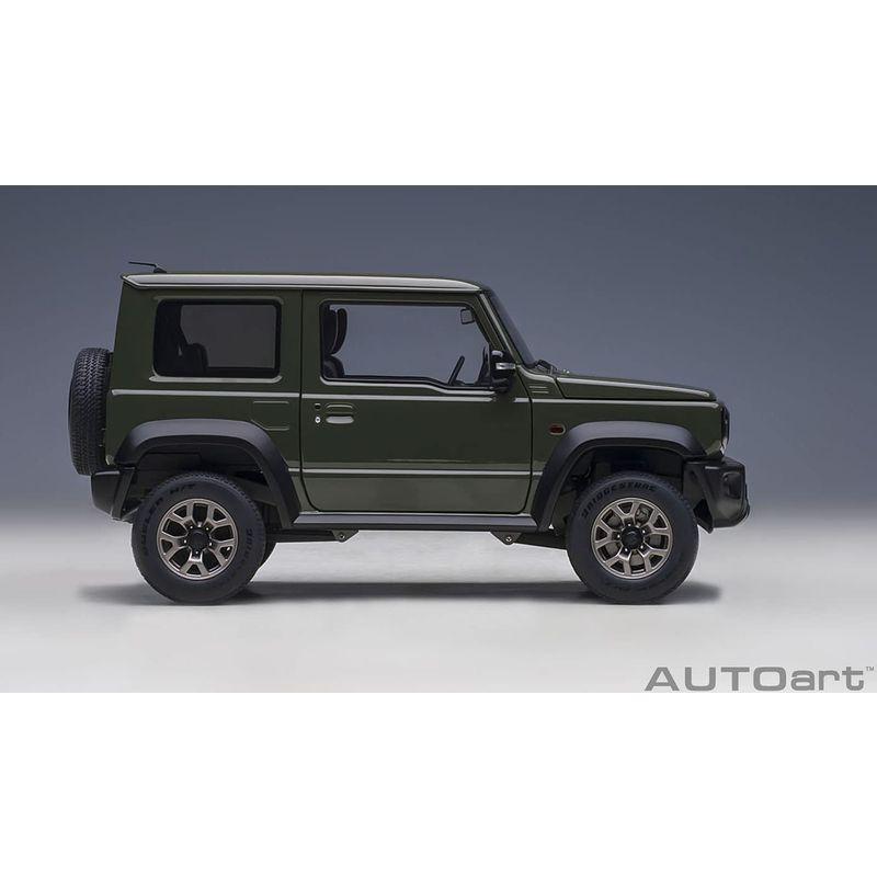 AUTOart 1/18 スズキ ジムニー シエラ (JB74) モスグリーン 完成品 78509 AUTOart 1/18 スズキ ジムニー シエラ JB74 モスグリーン 完成品