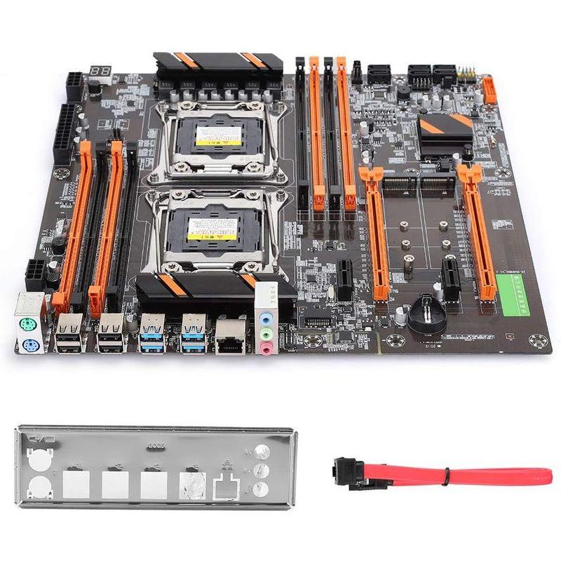 X99デュアル CPU マザーボード ギガビットネットワークカード LGA2011 メインボード LGA2011-V3 DDR4 2666 LGA2011 X99デュアル CPU マザーボード ギガビットネットワークカード メインボード V3 DDR4