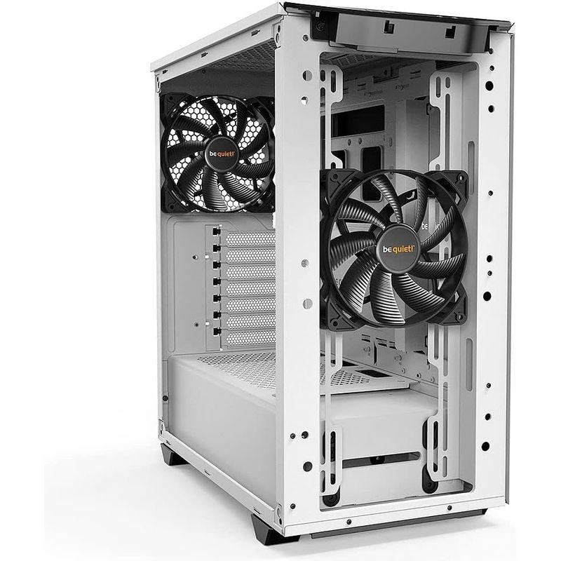 be quiet 静音ATXケース 大型CPUクーラー取付可能 PURE BASE 500 White BG035 be quiet 静音ATXケース 大型CPUクーラー取付可能 PURE BASE White BG035