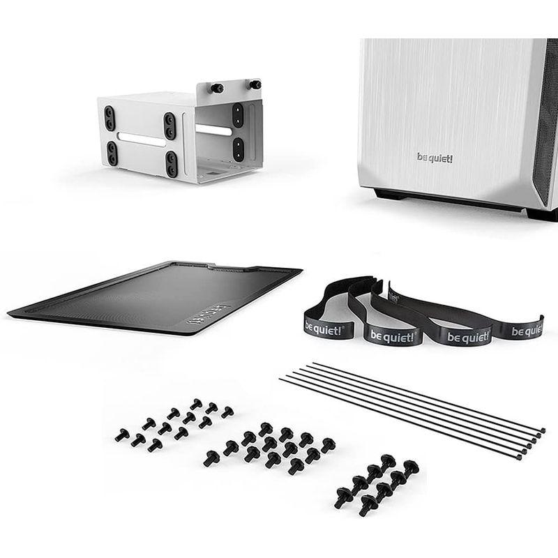 be quiet 静音ATXケース 大型CPUクーラー取付可能 PURE BASE 500 White BG035 be quiet 静音ATXケース 大型CPUクーラー取付可能 PURE BASE White BG035