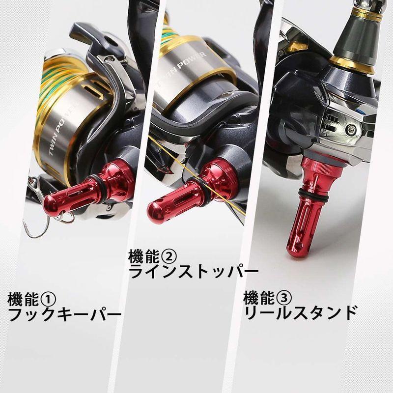 ファッション通販 サンライク Sanlike リールスタンド シマノ スピニング リール 用 リールホルダー ラインストッパー フック Bradsobolewski Com