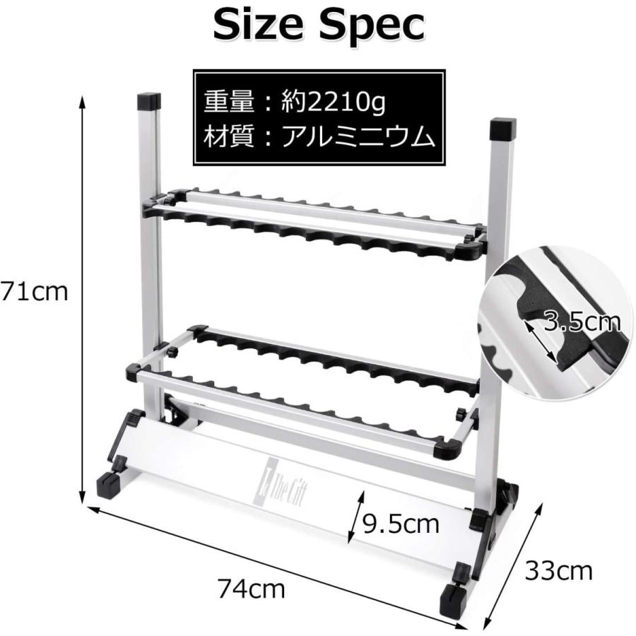 新作モデル ロッドスタンド 釣竿 スタンド ロッドホルダー 竿立て リールスタンド 釣竿 ２４本収納 The Gift 工場直送 Kwsrbd Com