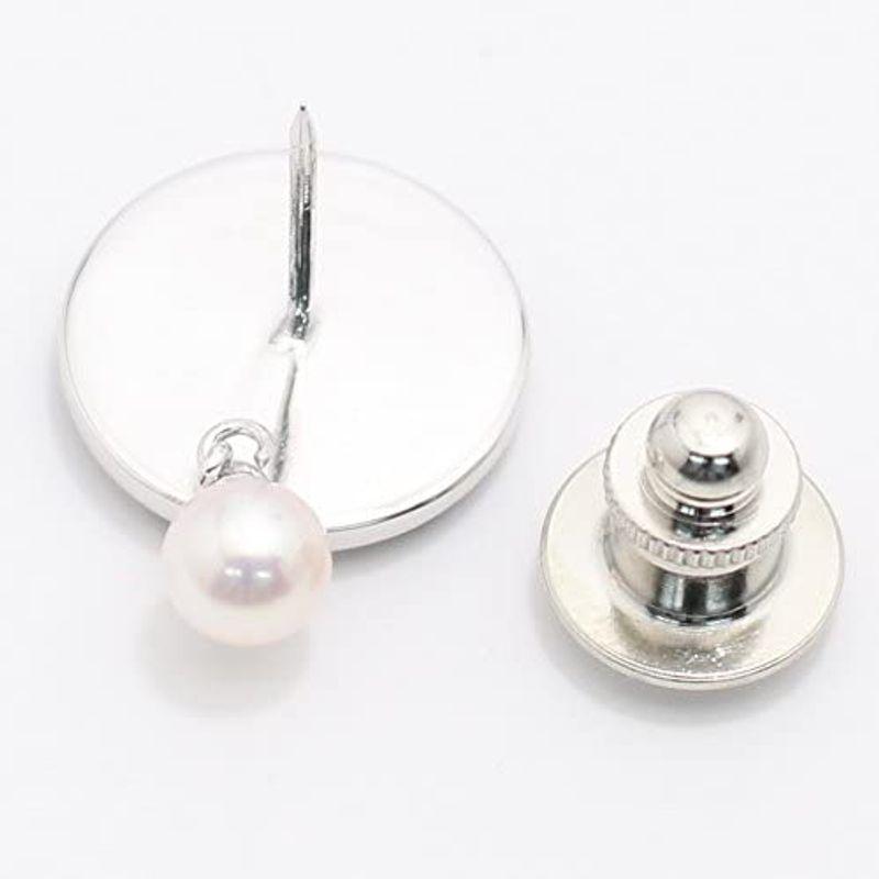 ラペルピン スポーツ好きさんにサッカーボール アコヤ真珠パール5.0mmブローチ タイタック ピンズ メンズ 男性用 ラペルピン スポーツ好きさんにサッカーボール アコヤ真珠パール5 0mmブローチ タイタック ピンズ メンズ 男性用