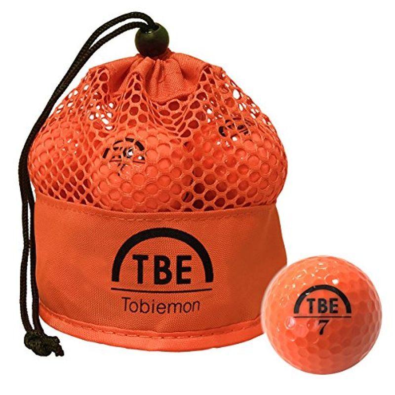Tobiemon トビエモン ゴルフボール 公認球 2ピース 1ダース 12個入り オレンジ メッシュバック入り Tbm 2mbo 定番のお歳暮 冬 ギフト