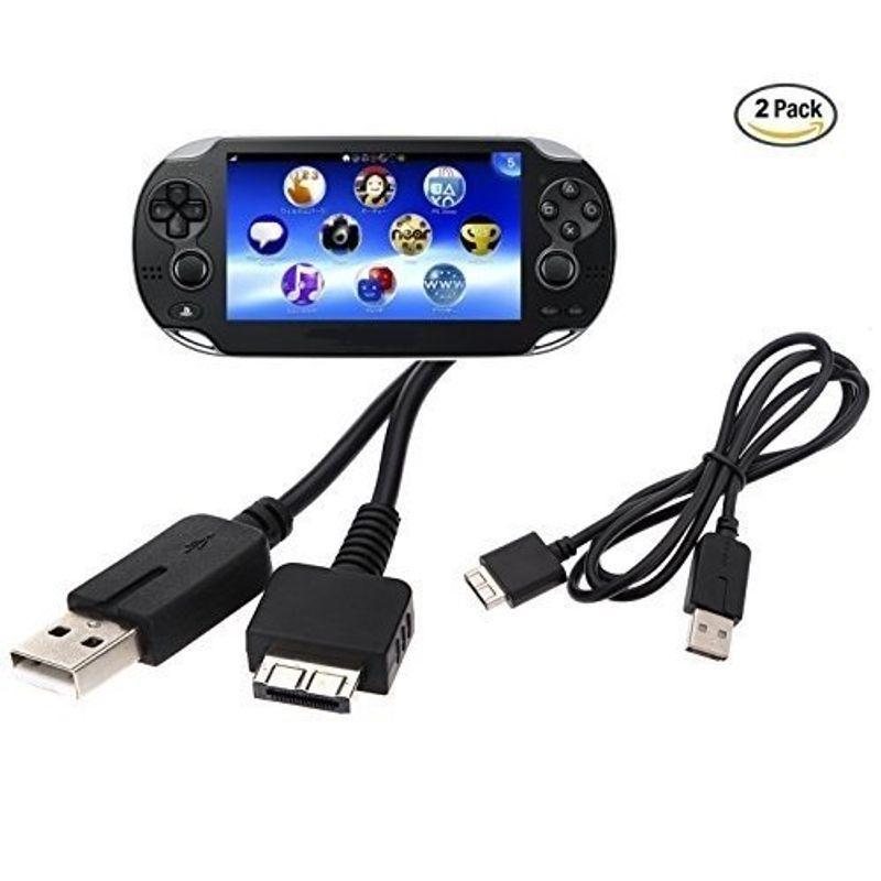 PSVita PSV1000 2本お得セット 数量限定アウトレット最安価格 ビッグ割引 専用USB充電ケーブル
