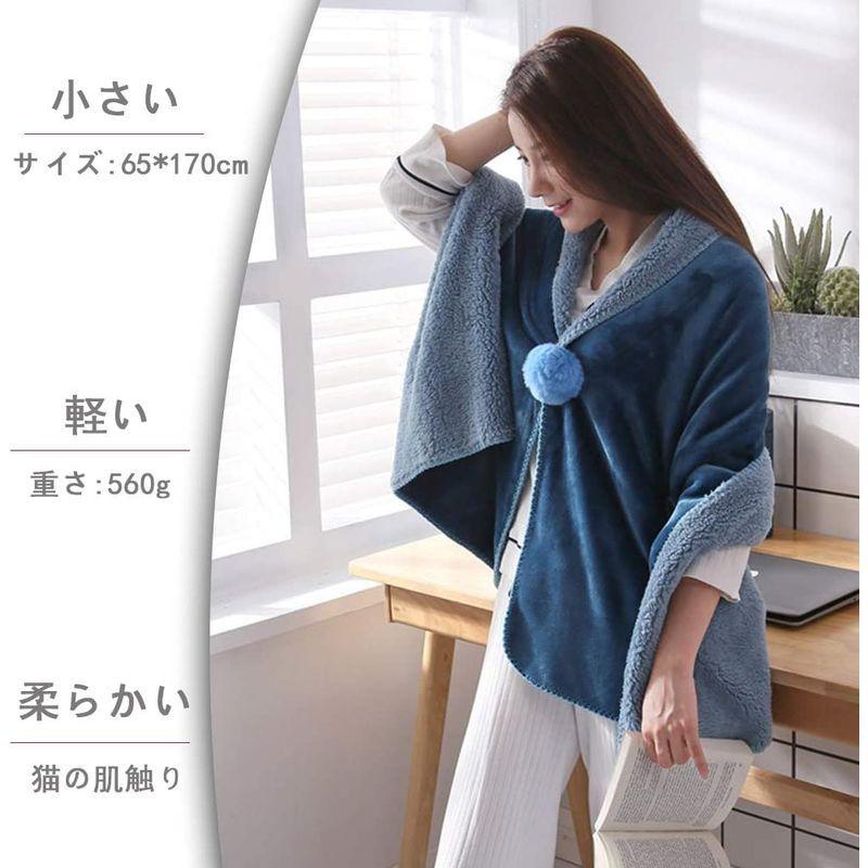 クーポン対象外 最新版 着る毛布 ポンチョ 毛布 着るブランケット ルームウェア 肩掛け 静電気防止 厚手 あったか もこもこ ランケット 洗濯可能 冷 Cisama Sc Gov Br