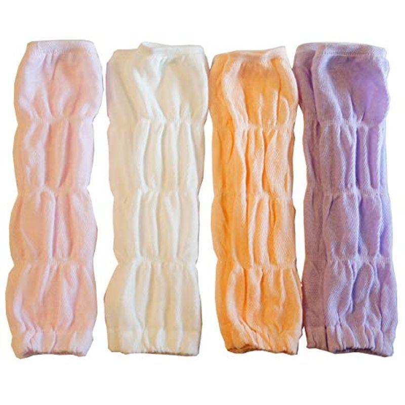 夏用 冷房対策 ベビー レッグウォーマーくしゅくしゅ シャーリング A 限定モデル