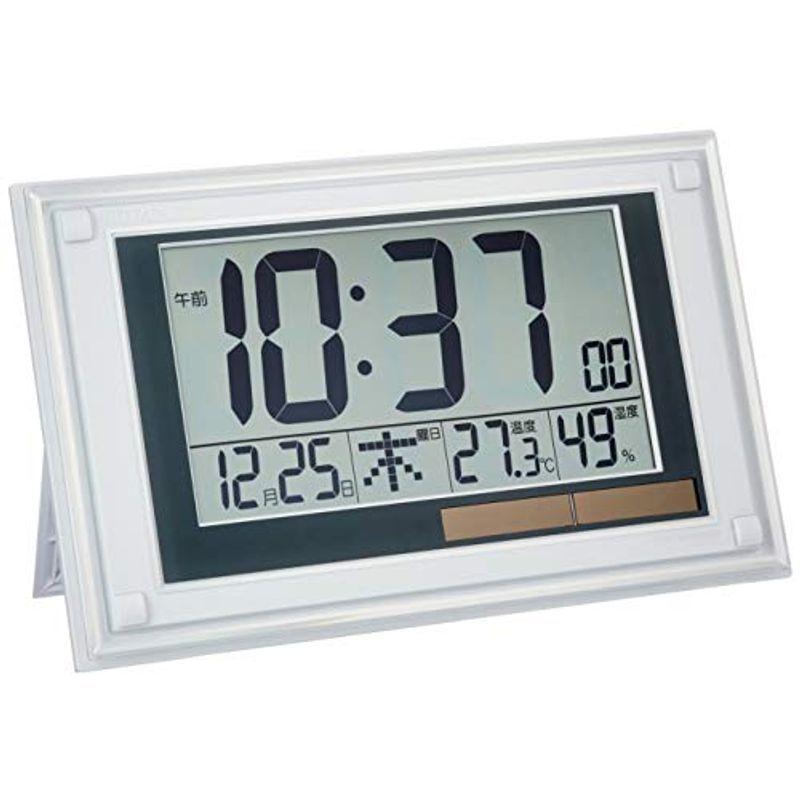 レア？！☆ リズム シチズン 置き時計 電波 デジタル R189 ソーラー