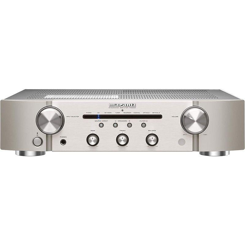 【日本未発売】 マランツ Marantz プリメインアンプ PM6007 92kHz/24bit対応/デジタル入力対応 シルバーゴールド PM6007/FN 【BCD1183154615】(41534円)