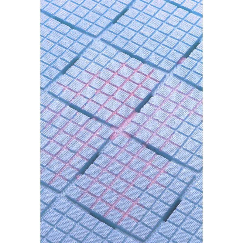 東プレ お風呂すのこ 軽~いソフトすのこミニ SKB-4460 ブルー 44×60×3.6cm