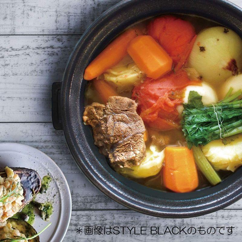 マルヨシ陶器 セラミック加工 IH 土鍋 STYLE BROWN 8号 茶 2.2l 土鍋 IH対応 おしゃれ 8号 M1079 土鍋 8号 マルヨシ陶器 セラミック加工 IH STYLE BROWN 2l IH対応 おしゃれ M1079