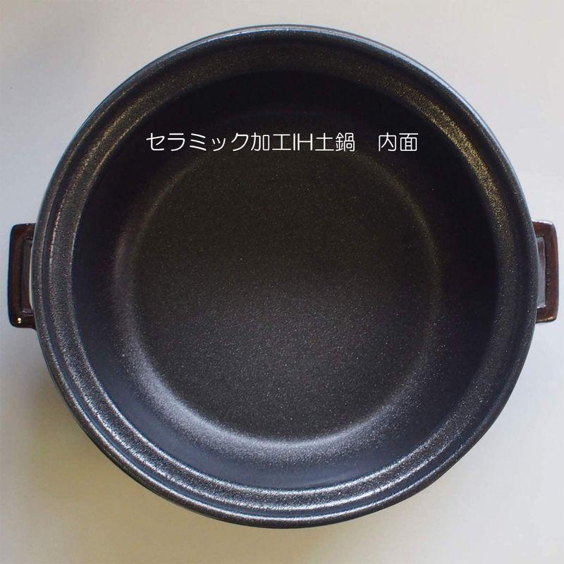 マルヨシ陶器 セラミック加工 IH 土鍋 STYLE BROWN 8号 茶 2.2l 土鍋 IH対応 おしゃれ 8号 M1079 土鍋 8号 マルヨシ陶器 セラミック加工 IH STYLE BROWN 2l IH対応 おしゃれ M1079