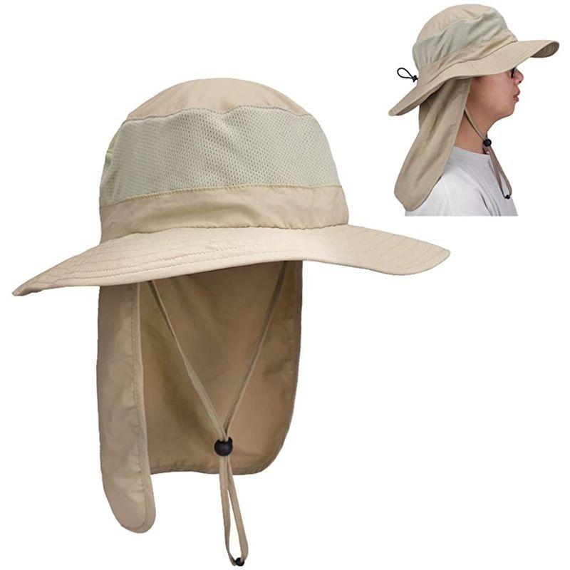 Magarrow アウトドア 日焼け防止 メンズアウトドアハット帽子 紫外線対策 超軽量 登山 釣り 旅行 レディース 男女兼用 在庫あり Uvカット