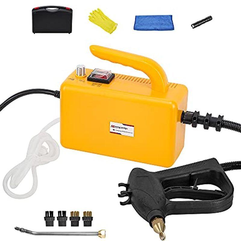 Moongiantgo スチームクリーナー 掃除機 蒸気洗浄機 高温蒸気噴射 除菌消臭 収納箱付き 2600Wパワー 20秒で蒸気排出 湿度