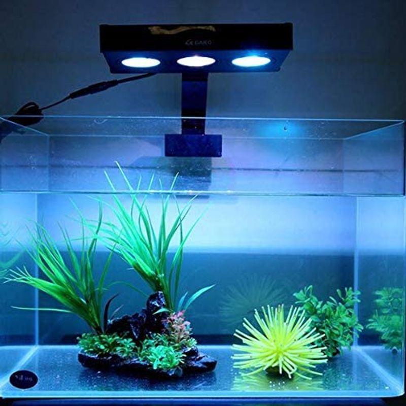 Wellvie 調光 30cm 60cm 水槽 ライト Led アクアリウムライト 水槽照明 白 青 紫外線 高さ 距離 無段階調節 海水魚 Deep Sea Mermaid 通販 Yahoo ショッピング