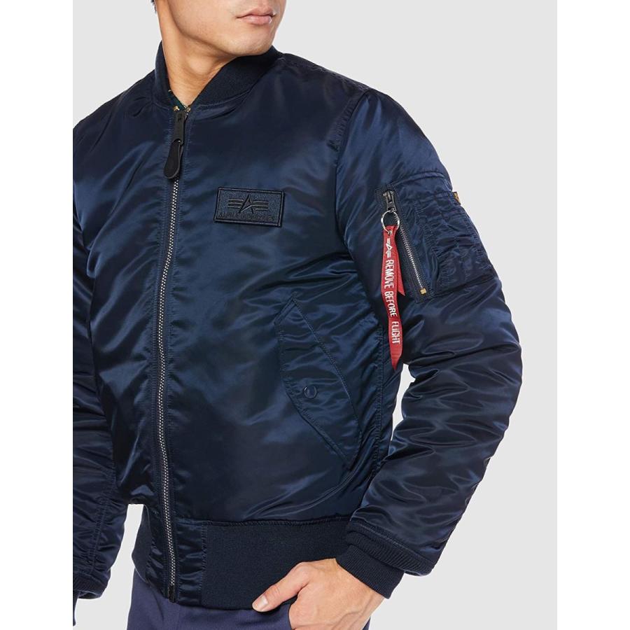 即納 最大半額 アウター アルファインダストリーズ Ma 1 Xl R Blue Ta0199 Flying A バックエンブレム タイト ジャケット Www Reinnec Cl