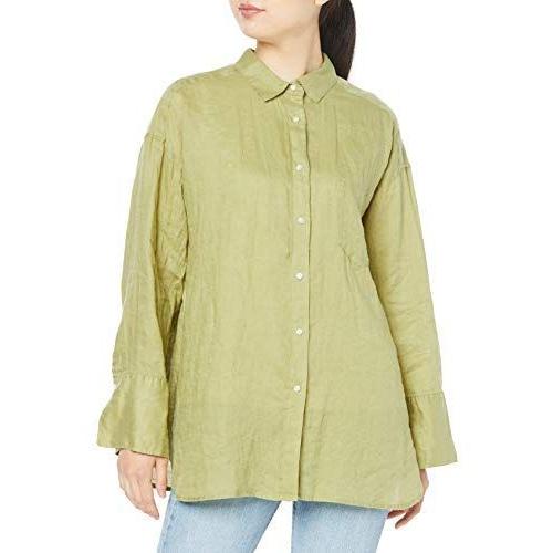 ミラオーウェン シワ加工フレンチリネンシャツ 09wfb レディース Grn F Deep Sea Mermaid 通販 Yahoo ショッピング