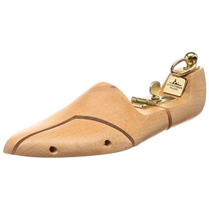 コルドヌリ アングレーズ 汎用性が高いネジ式シュートゥリー FA85CH シューキーパー ブナ材 ヒンジ ワックス仕上げ 型崩れ防止 調