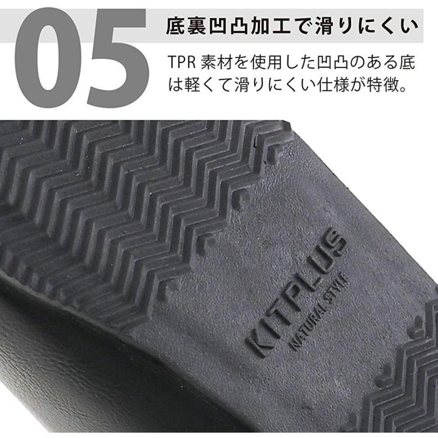 Kitplus 編み込みレザー サボサンダル メンズ Mサイズ ブラック 外履き メンズサンダル 紳士用 Xg M その他サンダル Kingsafaritours Com