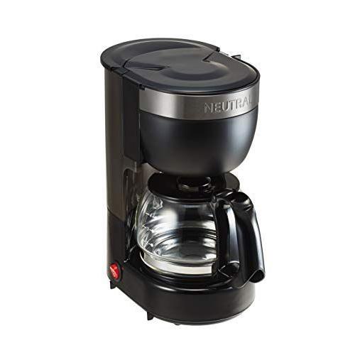 高評価のクリスマスプレゼント コーヒーメーカー Neutral アロマコーヒーメーカー Nr K Cm1 ブラック ドリップ式 4杯分 蒸らし機能 保温機能 メッシュフィルター シンプ Www Threeriversofs Com