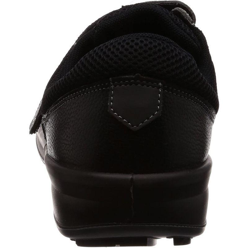 シモン 安全靴 短靴 JIS規格 耐滑 耐油 快適 軽量 クッション WS18黒 