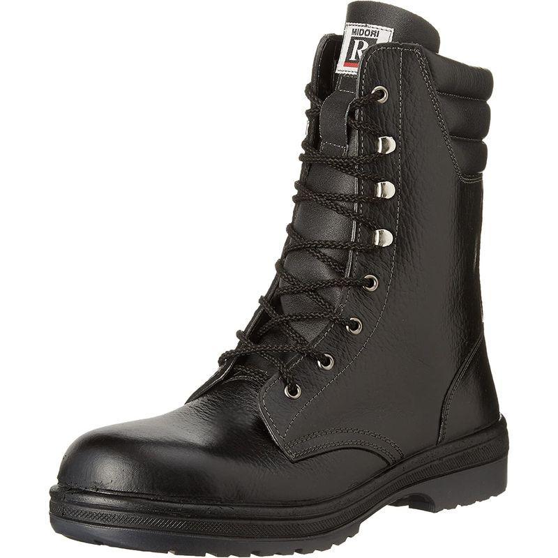 ミドリ安全　安全靴　JIS規格　長編上靴　ラバーテック　RT930　ブラック　27.0(27cm)　メンズ
