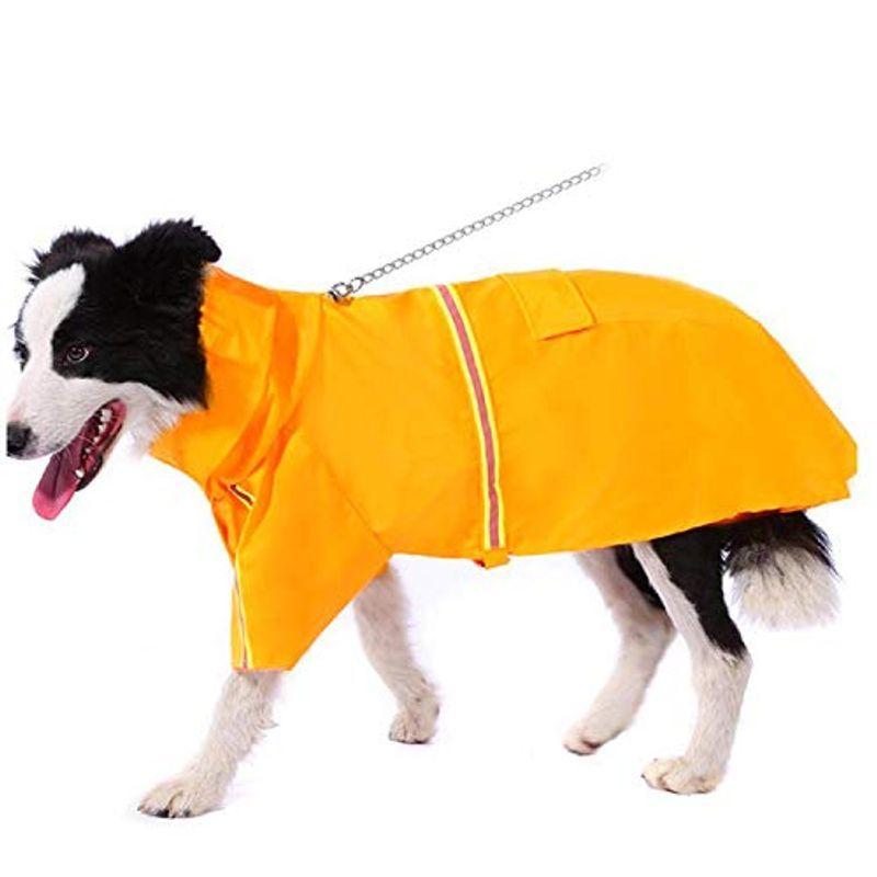 SEHOO犬のレインコート ポンチョ 柴犬 中型犬 ライフジャ ケット 小型犬 大型犬 ペット用品 雨具 防水 軽量 反射テ ープ付き (M  ntapDSRBCd, ペット用品、生き物 - m-r-aesthetics.de