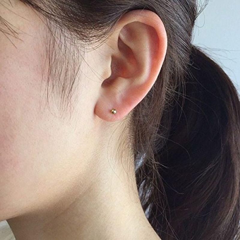 TAKE-UP セカンドピアス K18ミラーボールピアス レディースアクセサリー TMF1435035259(13737円)