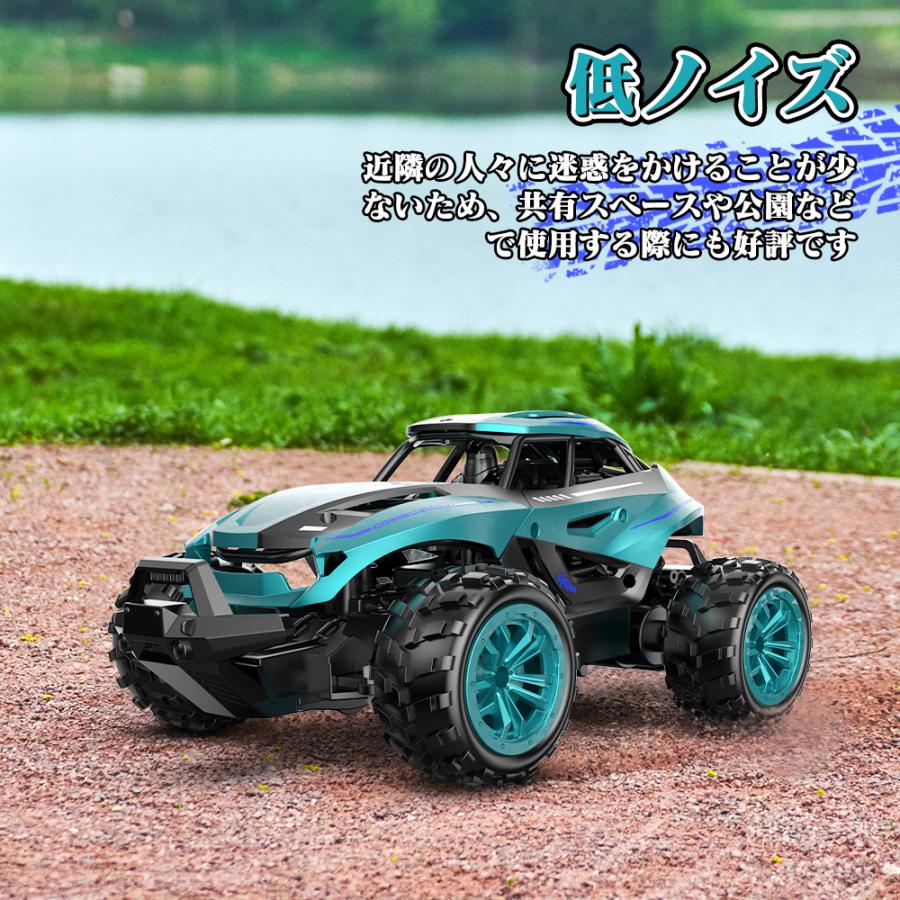 ラジコンカー オフロード 子供 おもちゃ 高速 RCカー 1:20スケール 小型 リモコンカー 合金製 2.4GHz 小学生 中学生 男の子 誕生日  クリスマス プレゼント｜deerc-store｜05