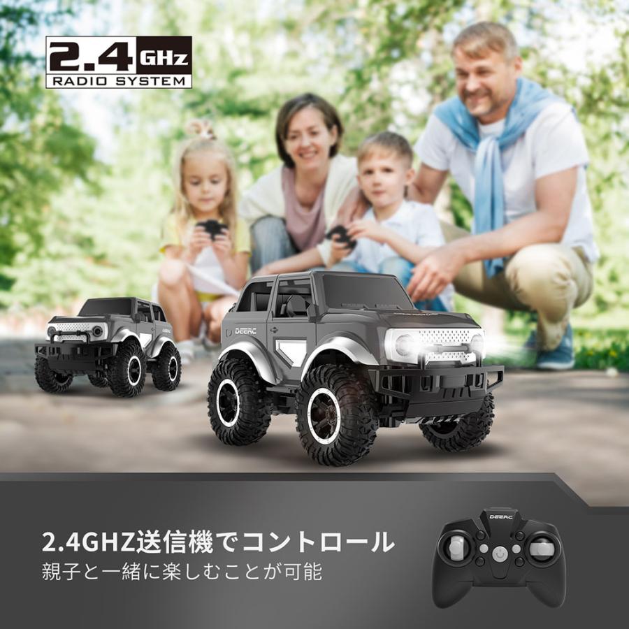 ラジコン ラジコンカー 子供 オフロード 自動車 DEERC おもちゃ RCカー 操作時間160分 デモモード LEDライト付き 2.4GHz リモコンカー クリスマス プレゼント | DEERC | 05