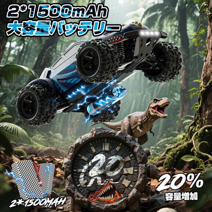 ラジコンカー こども向け オフロード DEERC ドリフト 三種の運転モード Amazon.co.jp: DEERC ラジコンカー 子供向け ラジコン オフロード メカ